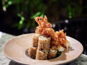 Dinings Best Crab Sushi Rolls